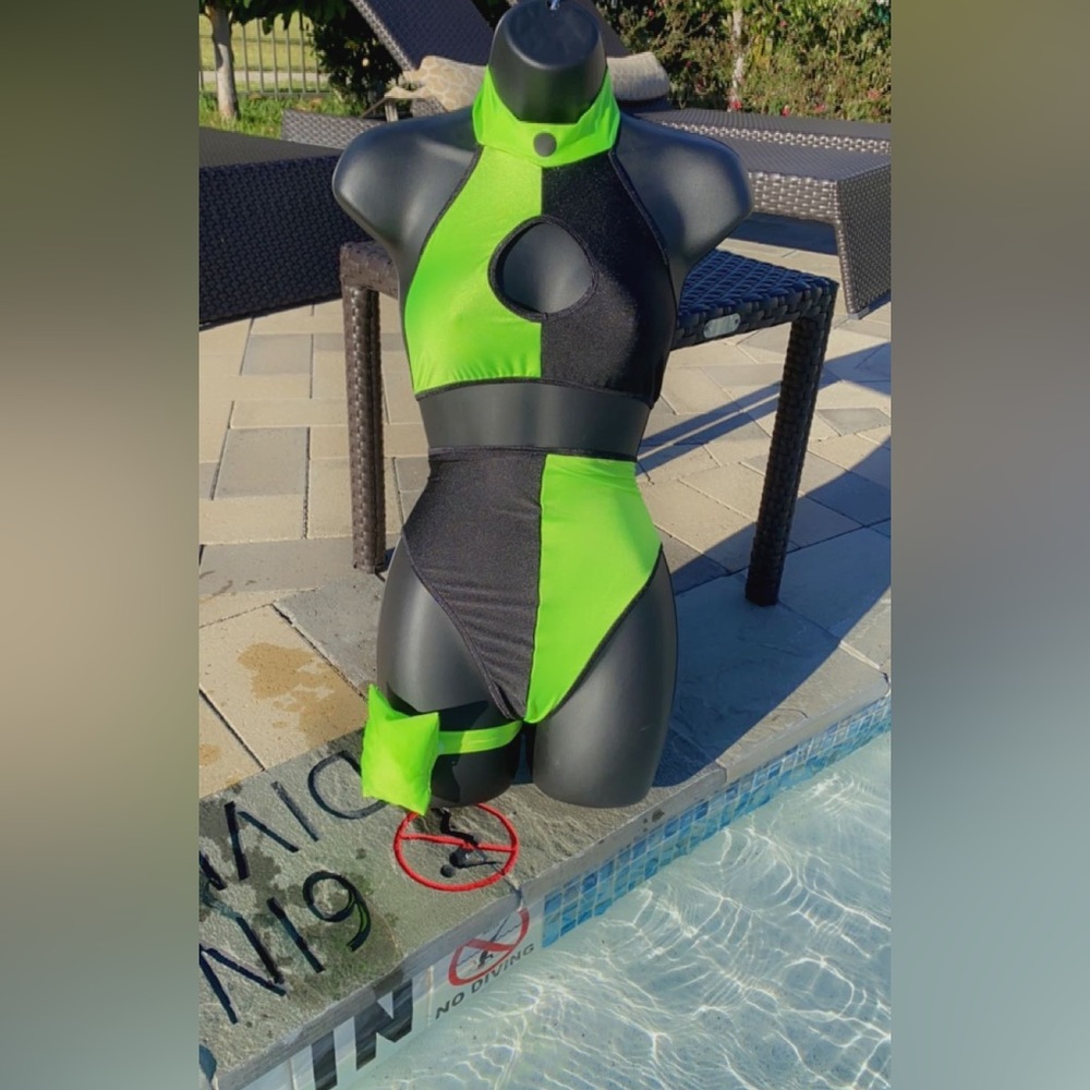 Shego high waist two piece